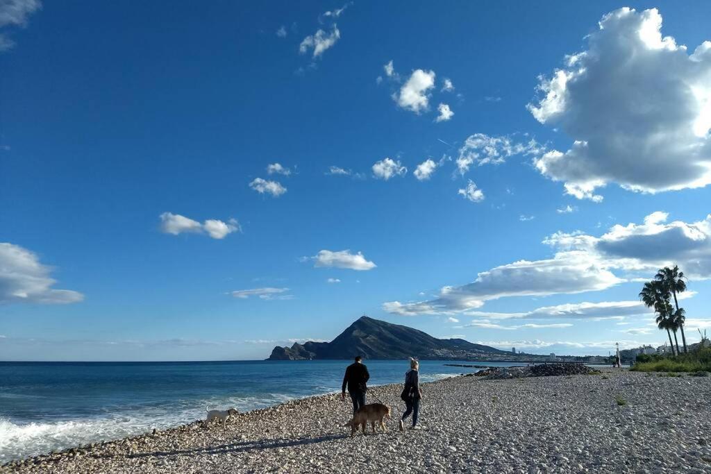 Appartement Beachfront Apt! Ac - Pool - Parking à Altea Extérieur photo